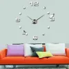 Yiwu quality DIY fun clocks, living room decoration wall stickers, fashionable and creative wall clocks details Picture
